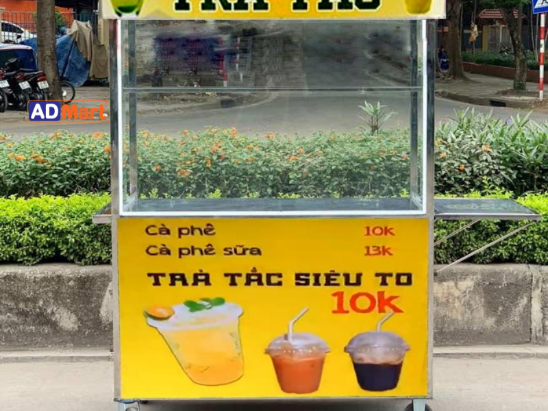 Những chất liệu thường được sử dụng cho bảng hiệu trà tắc