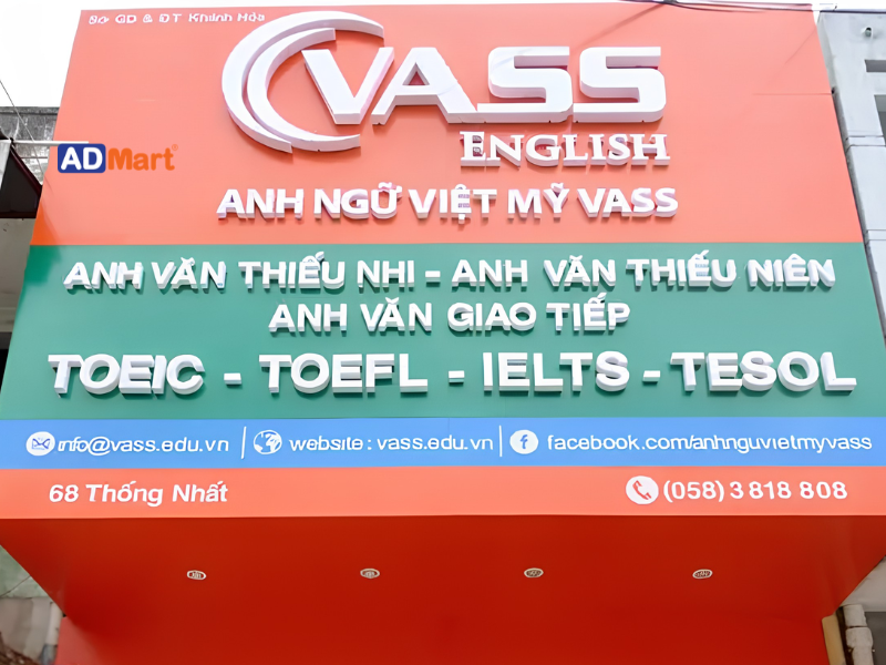 Vai trò của bảng hiệu trung tâm giáo dục đối với hoạt động tuyển sinh
