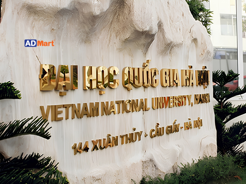 Một số lưu ý khi làm bảng hiệu trường học