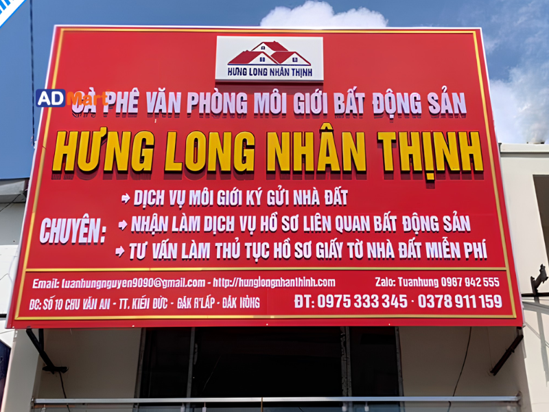 Tại sao cần đầu tư bảng hiệu văn phòng đại diện?