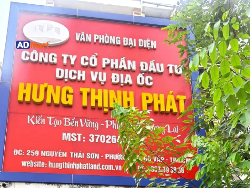 Bảng Hiệu Văn Phòng Đại Diện Chuyên Nghiệp, Đẹp, Đúng Quy Định