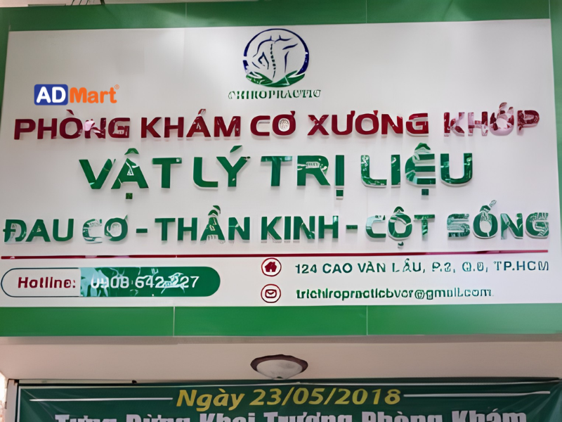 Tiêu chí đánh giá bảng hiệu vật lý trị liệu chuyên nghiệp