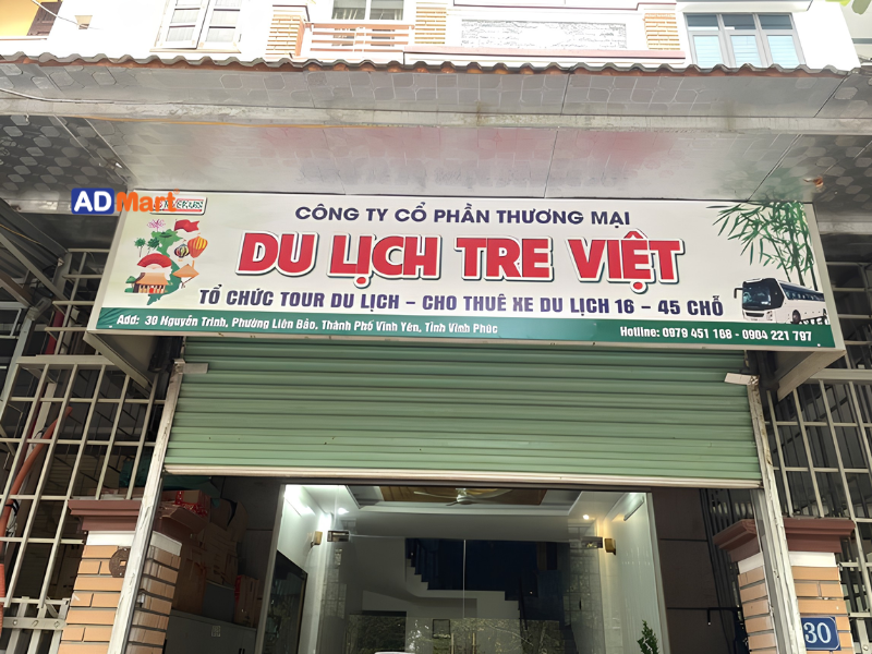 Bảng hiệu xe dịch vụ là gì? Các loại vật liệu làm bảng hiệu xe dịch vụ