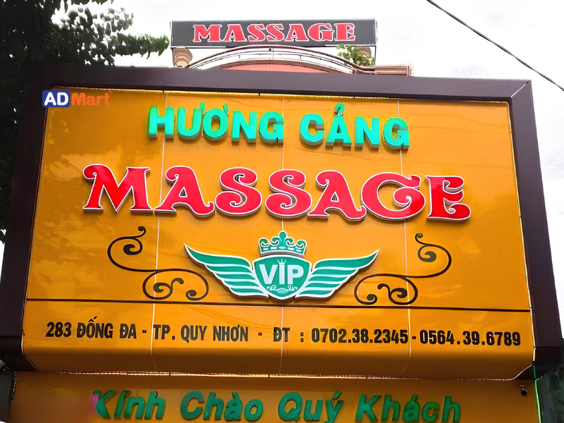 Bảng hiệu xoa bóp bấm huyệt là gì?