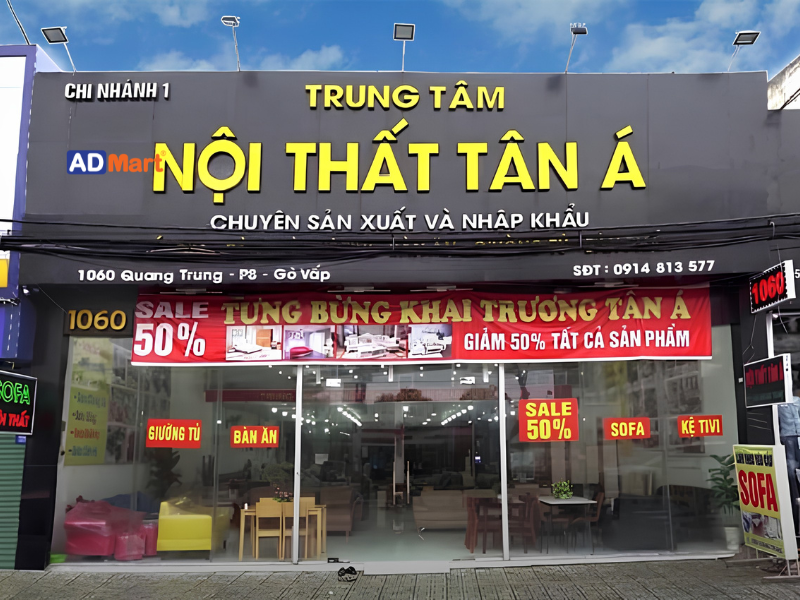 Vai trò của bảng hiệu xưởng nội thất