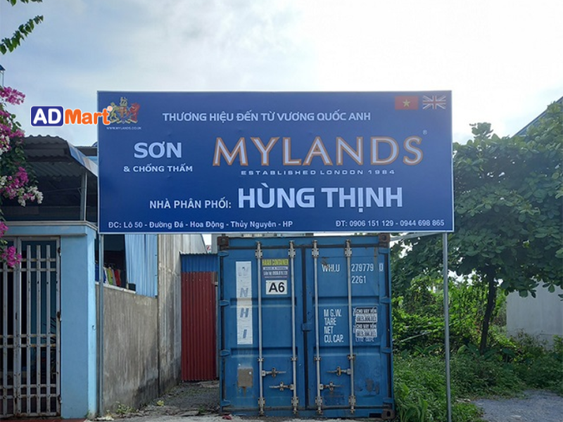 Biển bạt khung sắt là gì?