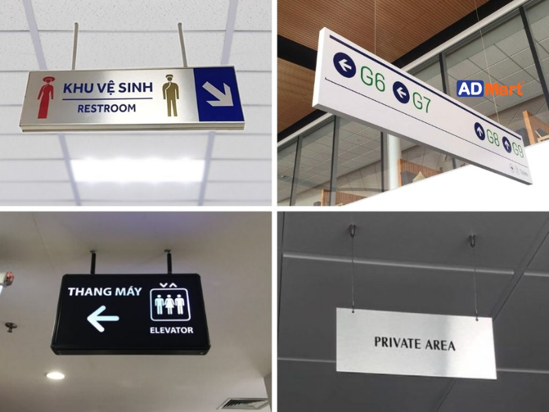 Biển chỉ dẫn hướng đi là gì? Vai trò, ứng dụng và lưu ý thiết kế
