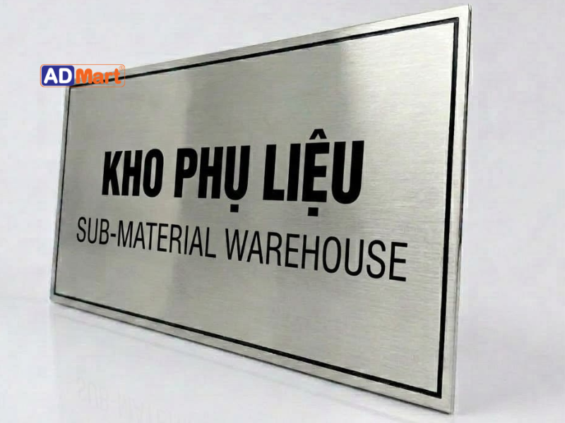 Các khu vực thường sử dụng biển chỉ dẫn kho