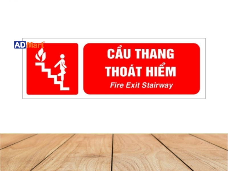 Cách lựa chọn biển chỉ dẫn thoát hiểm chất lượng