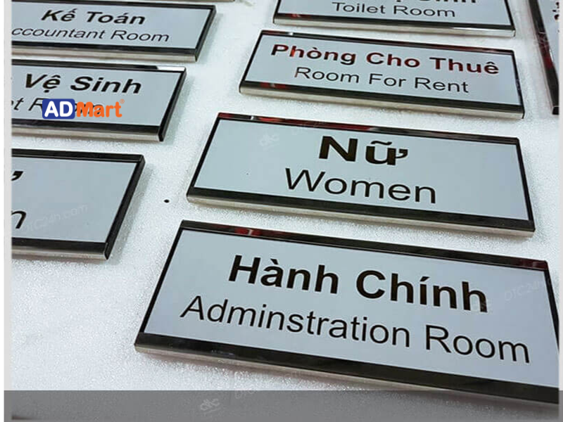 Những lưu ý khi lựa chọn biển chỉ dẫn cho doanh nghiệp