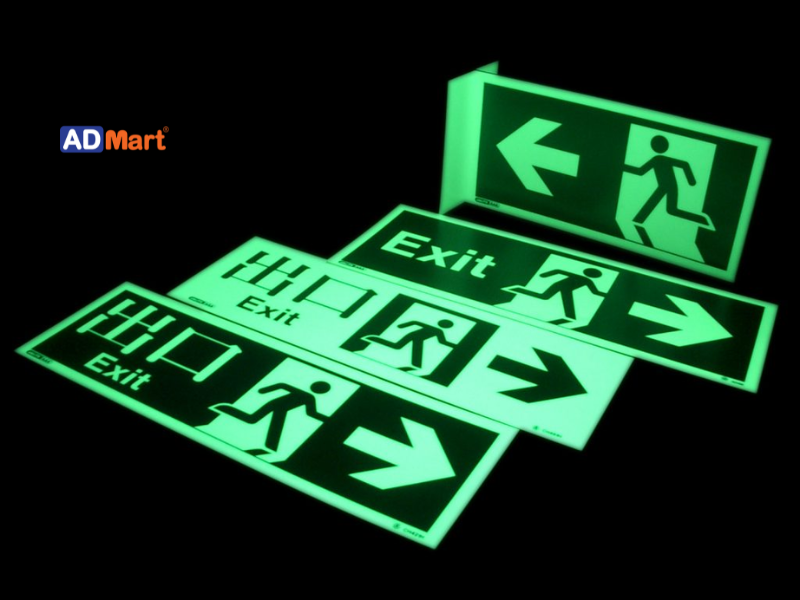 Các loại biển chỉ dẫn thoát hiểm phổ biến hiện nay