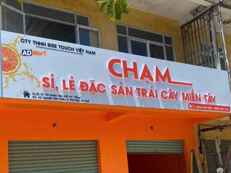 Biển hiệu chữ nổi là gì?
