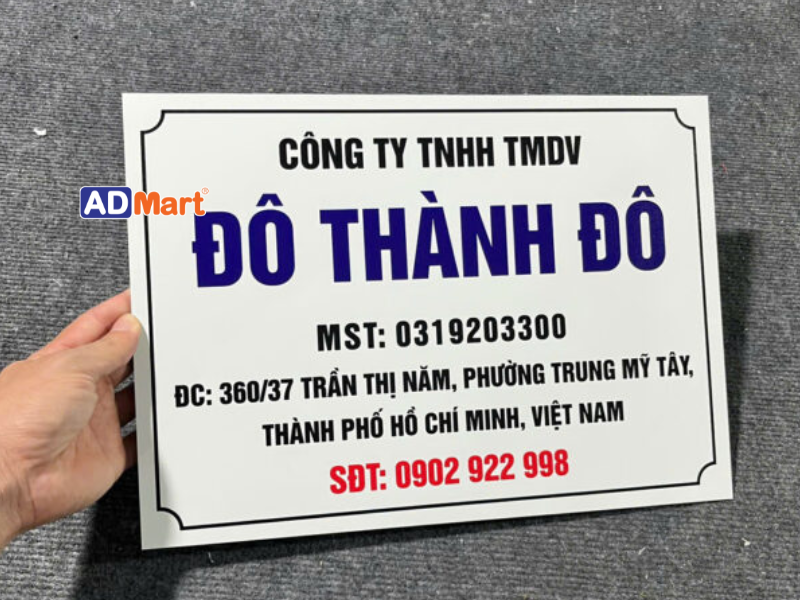 Quy định về biển hiệu công ty theo pháp luật hiện hành