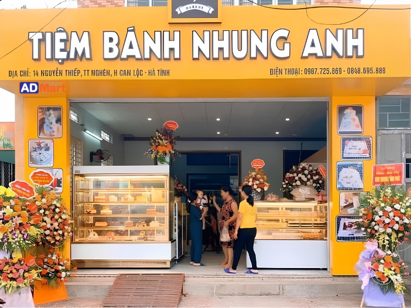 Tiêu chí làm biển hiệu tiệm bánh đẹp