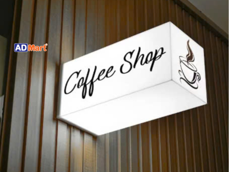 Ưu điểm của biển hộp đèn LED mica trong quảng cáo