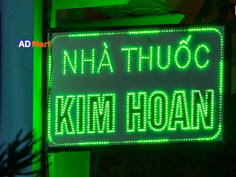 Những tiêu chí cần lưu ý khi làm biển LED nhà thuốc