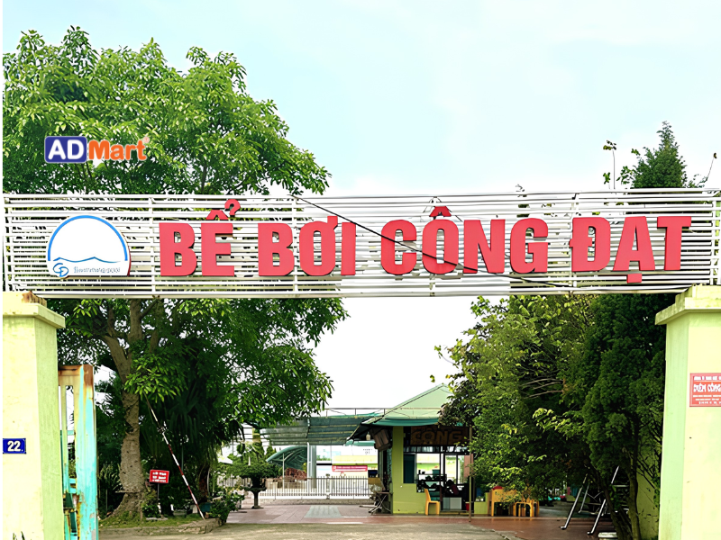 Những vật tư thường dùng để sản xuất biển quảng cáo bể bơi