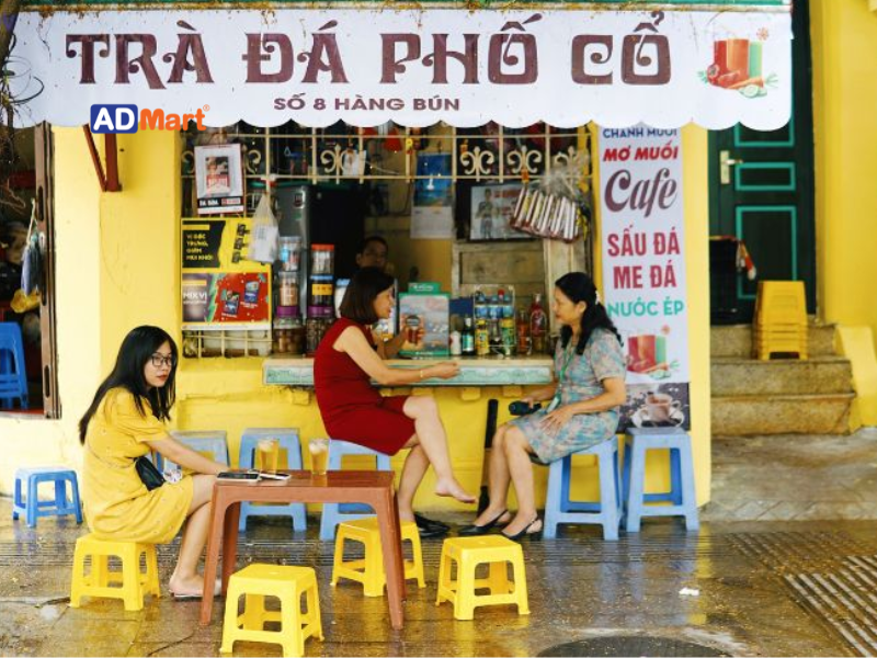 Biển quảng cáo trà đá là gì?