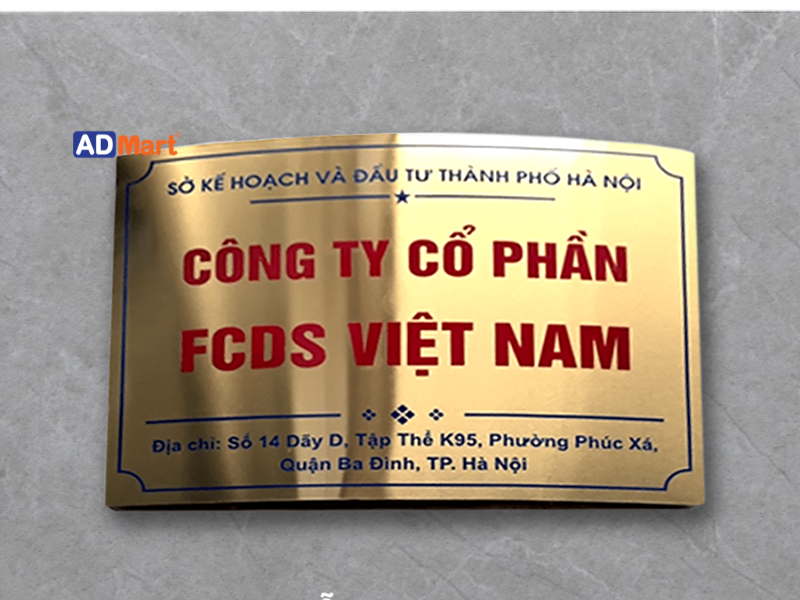 Biển Tên Công Ty Đẹp, Chuẩn Quy Định
