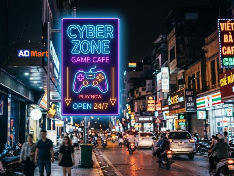 Biển vẫy quán game là gì?