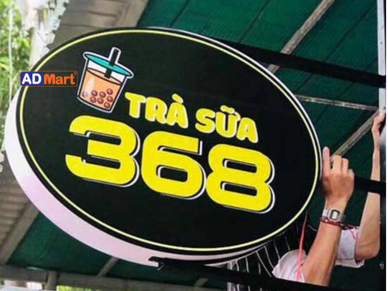 Vì sao biển vẫy quán trà sữa được nhiều cửa hàng lựa chọn?