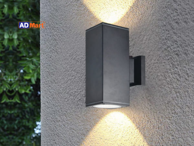 Đèn gắn tường ngoài trời 2 đầu được sử dụng ở đâu?