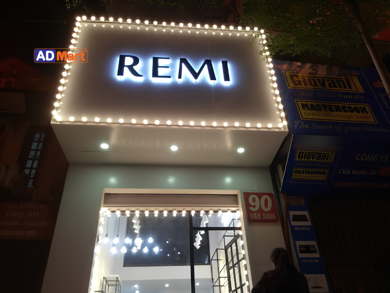 Tiêu chí lựa chọn đèn LED viền mặt tiền showroom