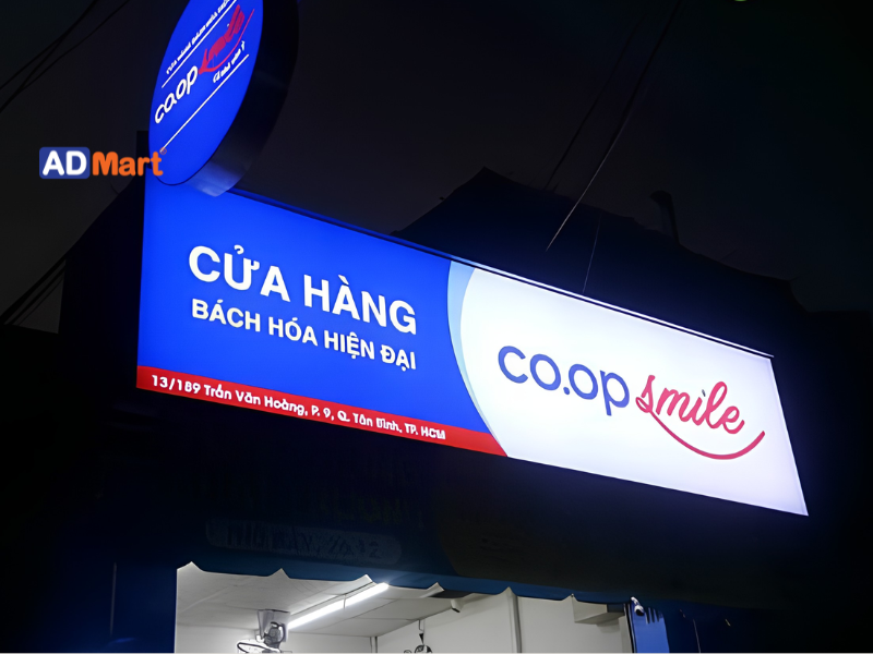 Ưu điểm nổi bật khi sử dụng hộp đèn biển hiệu