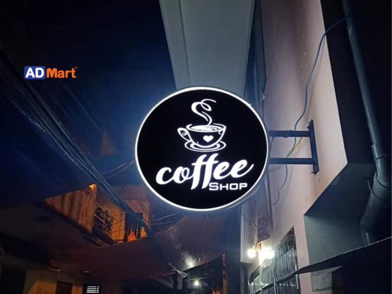 Các mẫu hộp đèn cà phê phổ biến