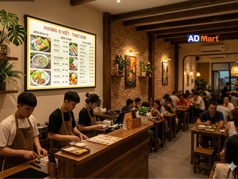 Hộp đèn menu là gì?