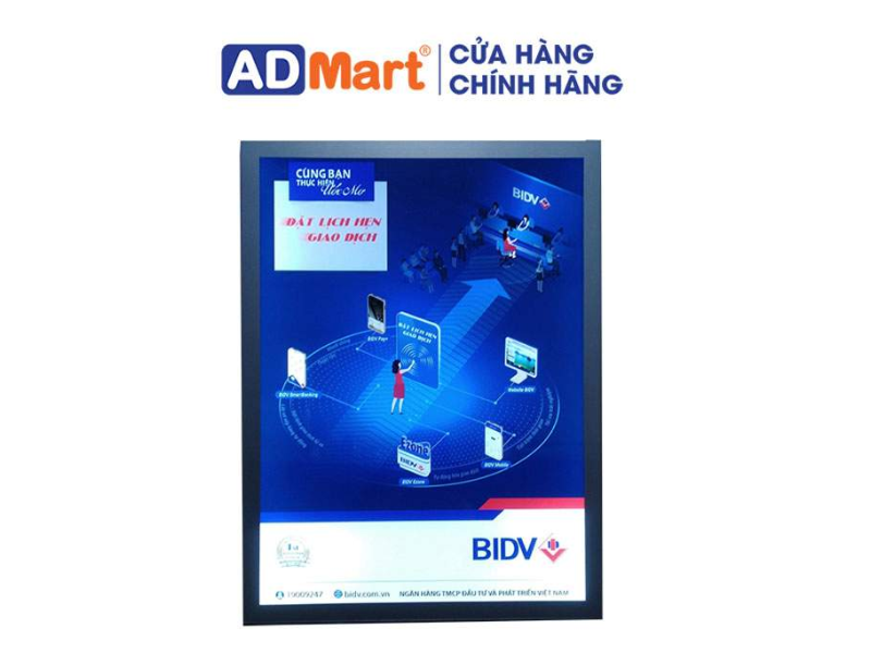 Cấu tạo của hộp đèn siêu mỏng nam châm