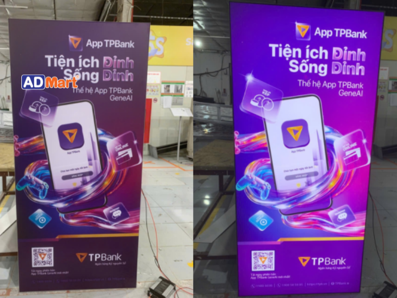 Khái niệm và cấu tạo hộp đèn xuyên sáng
