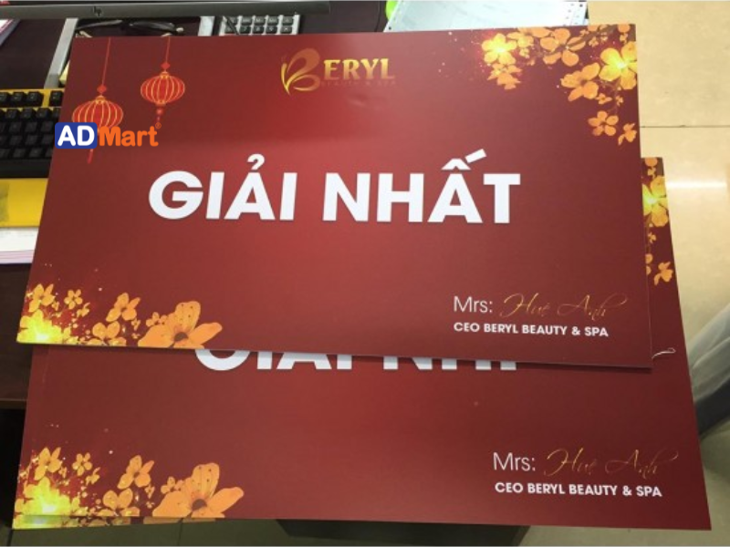 In bảng trao giải thưởng là gì?