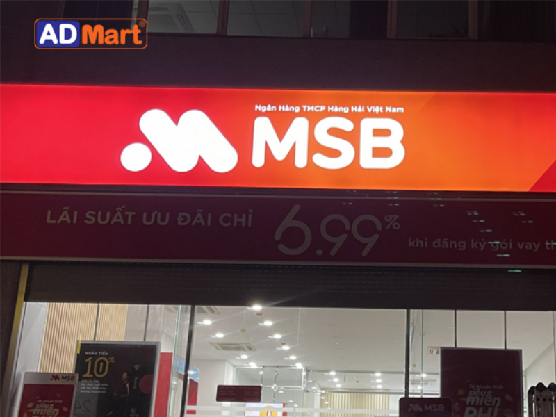 In UV bạt hộp đèn chất lượng cao, màu sắc nổi bật