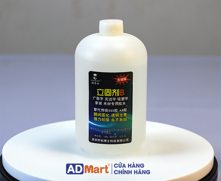 Cách sử dụng keo AB dán chân chữ đúng cách