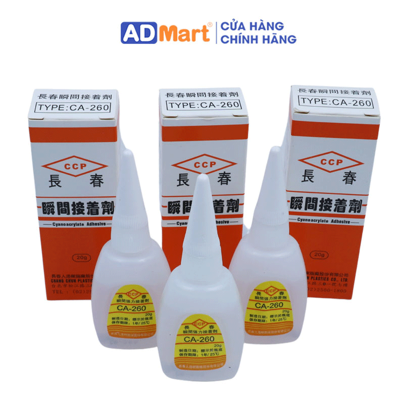 Keo CA260 và keo 502 khác nhau như thế nào?