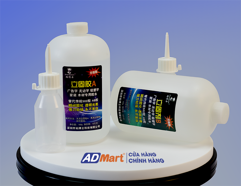 Top 3 dòng keo dán mica không khói trên thị trường