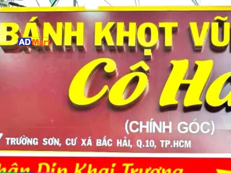 Làm bảng hiệu là gì? Những loại bảng hiệu phổ biến hiện nay