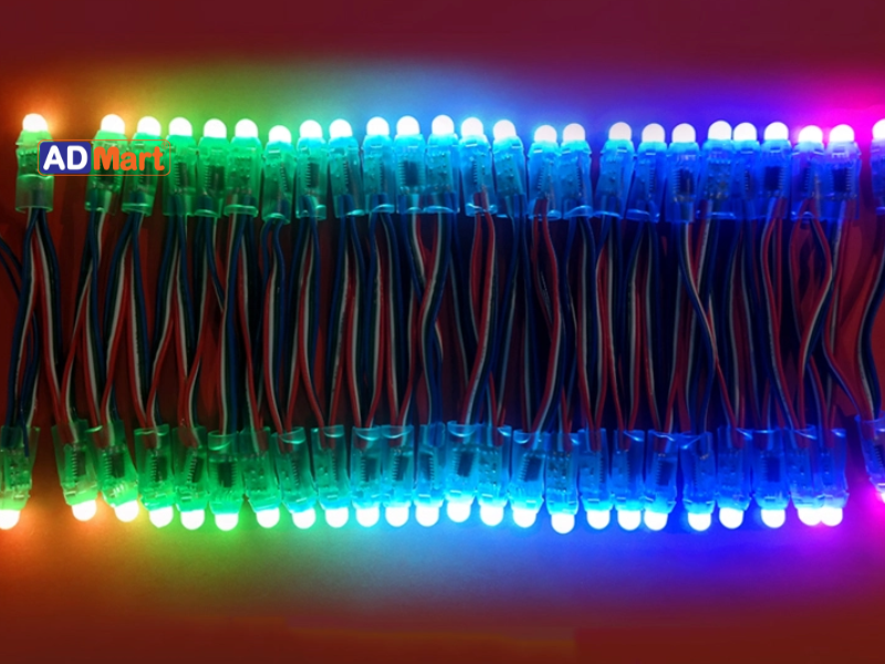 Cấu tạo và đặc điểm của LED đúc full color