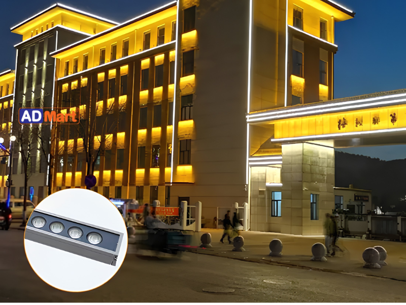 LED Linear đơn sắc: Cấu hình, thông số và cách chọn vật tư Facade
