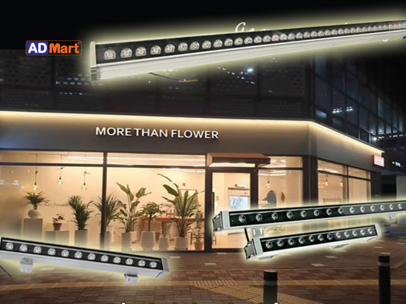 LED mặt tiền cửa hàng: Các loại LED và vật tư cần biết