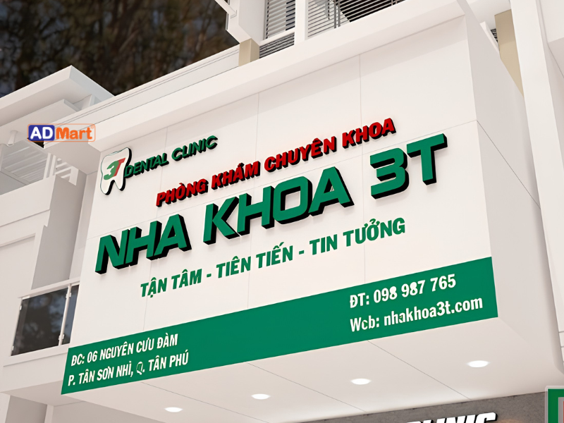 5+ Mẫu bảng hiệu nha khoa đẹp, ấn tượng và thu hút