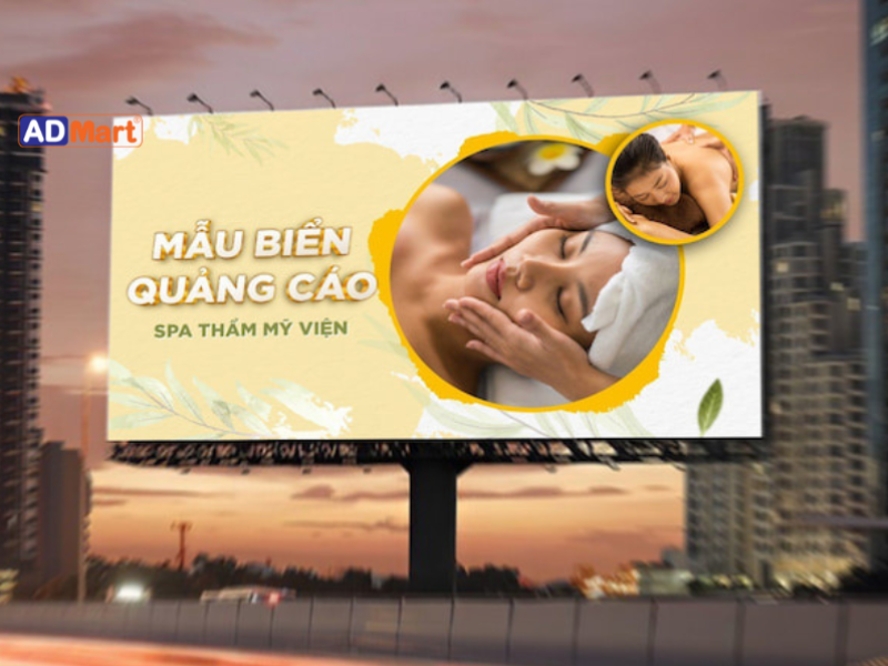 Biển quảng cáo in bạt spa là gì? Mẫu biển quảng cáo in bạt spa