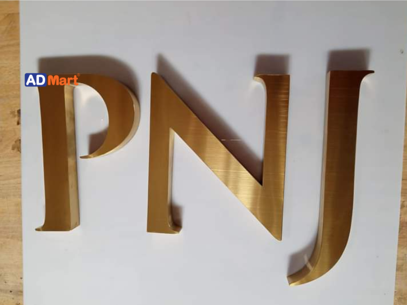 Chữ nổi inox