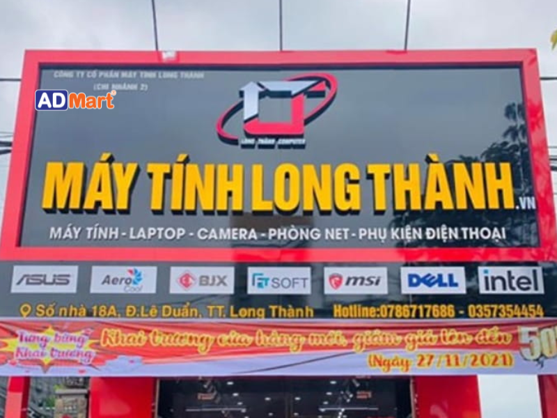 Những lưu ý khi lựa chọn vị trí bảng hiệu