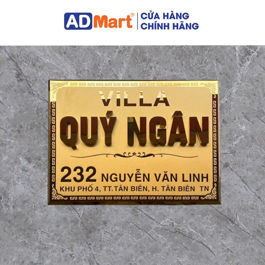 biển số nhà ăn mòm giá tốt