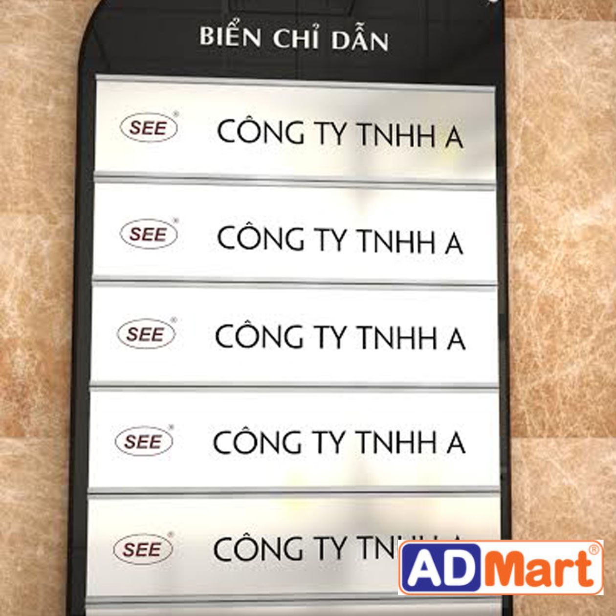Biển chỉ dẫn tòa nhà, văn phòng
