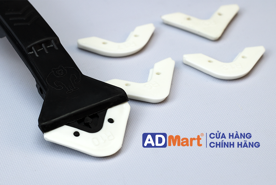 Bộ miết keo silicone, cạo keo silicone