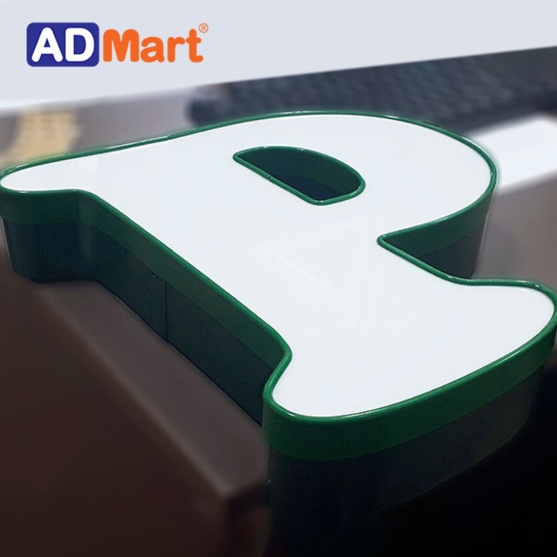 Chữ nổi chân nhôm là gì? Ưu điểm và ứng dụng phổ biến