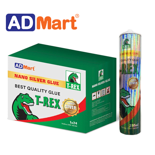 Keo Bạc Khủng Long T Rex – keo dán đa năng trên mọi chất liệu